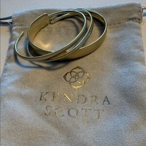 Kendra Scott Gold Bangle Trio